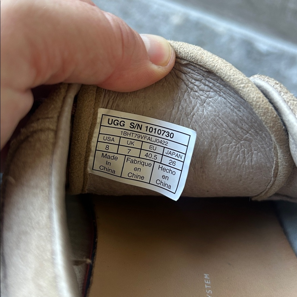 UGG men’s Hepner woven trainer casual shoes - Picture 7 of 10